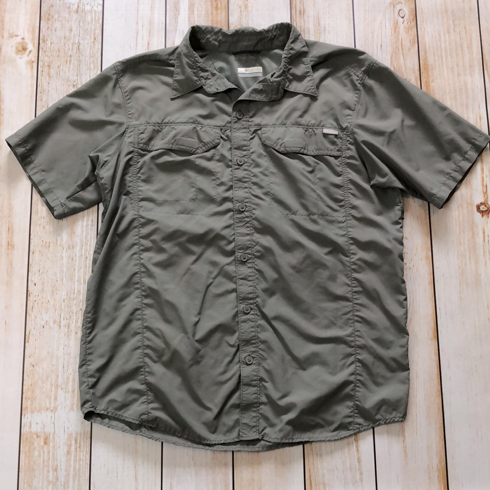 Columbia men’s Omni-shade button up short sleeve shirt